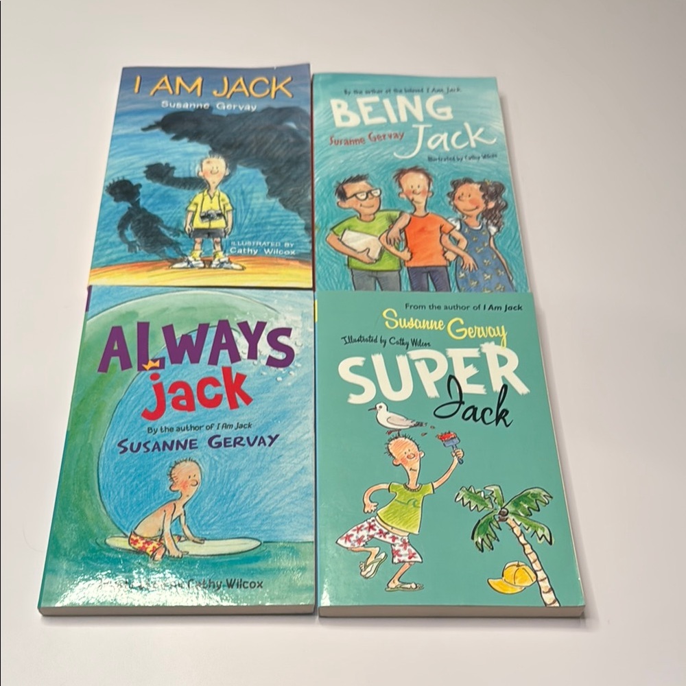I am Jack Kids Book Set by Suzanne Gervay